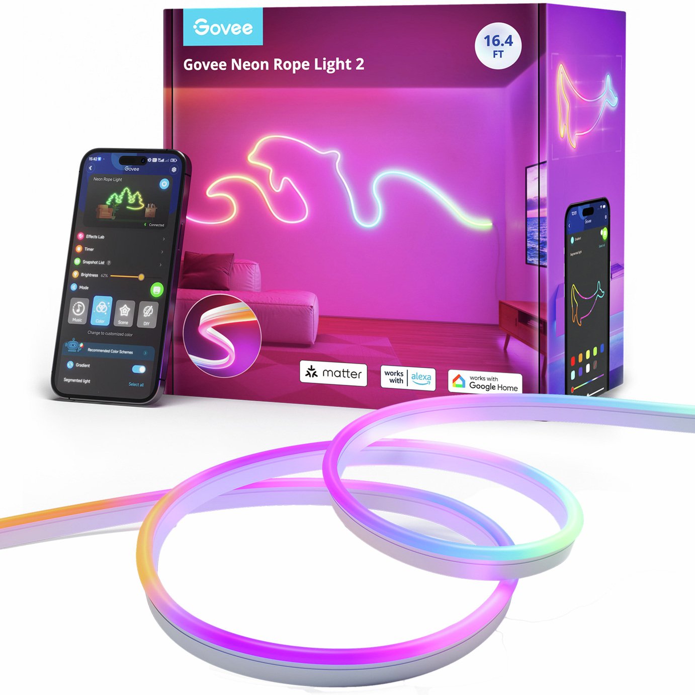 Govee Neon Rope Light 2 - 5m