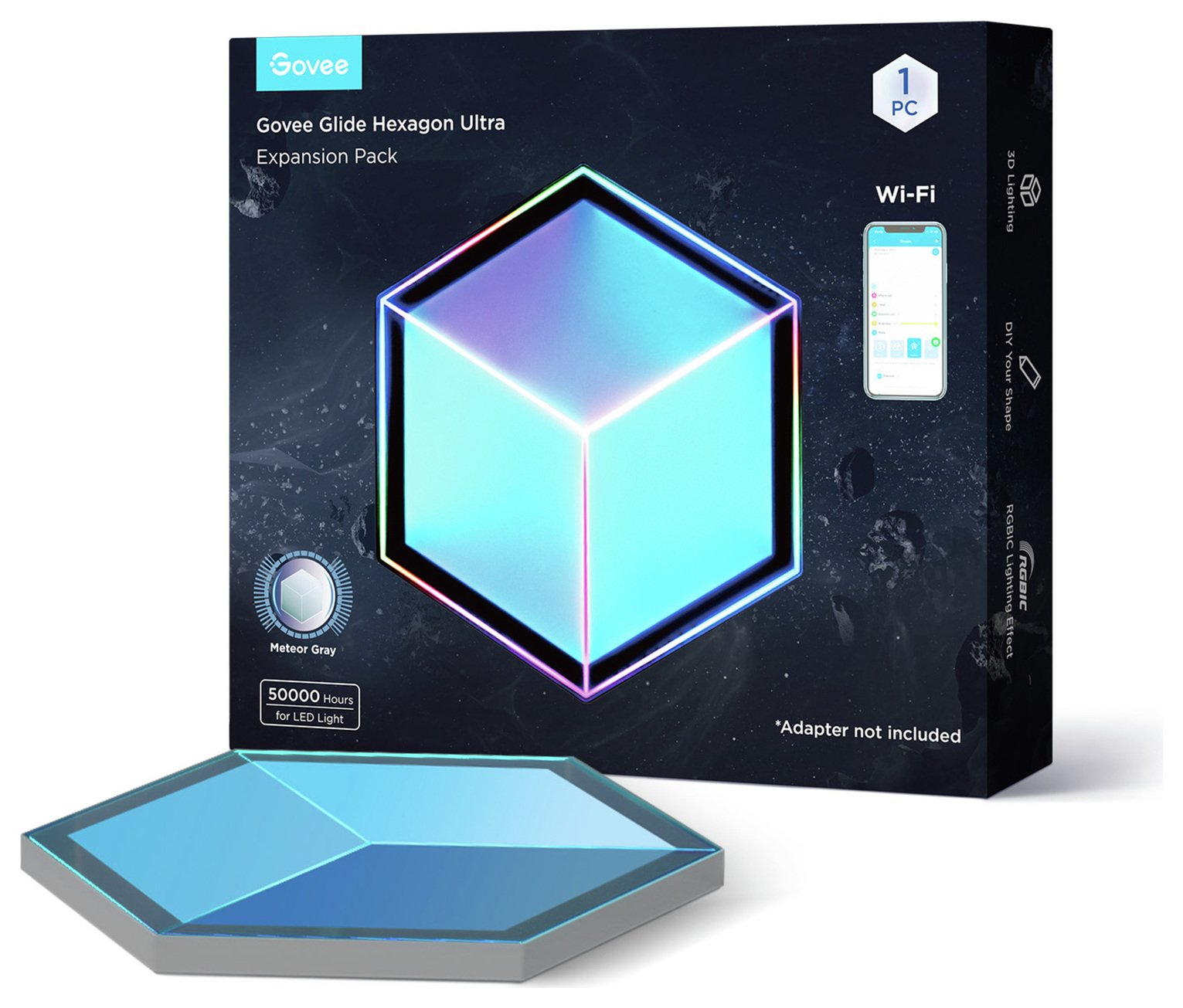 Govee Glide Add-On Hexagon Panel Ultra - Pack of 1