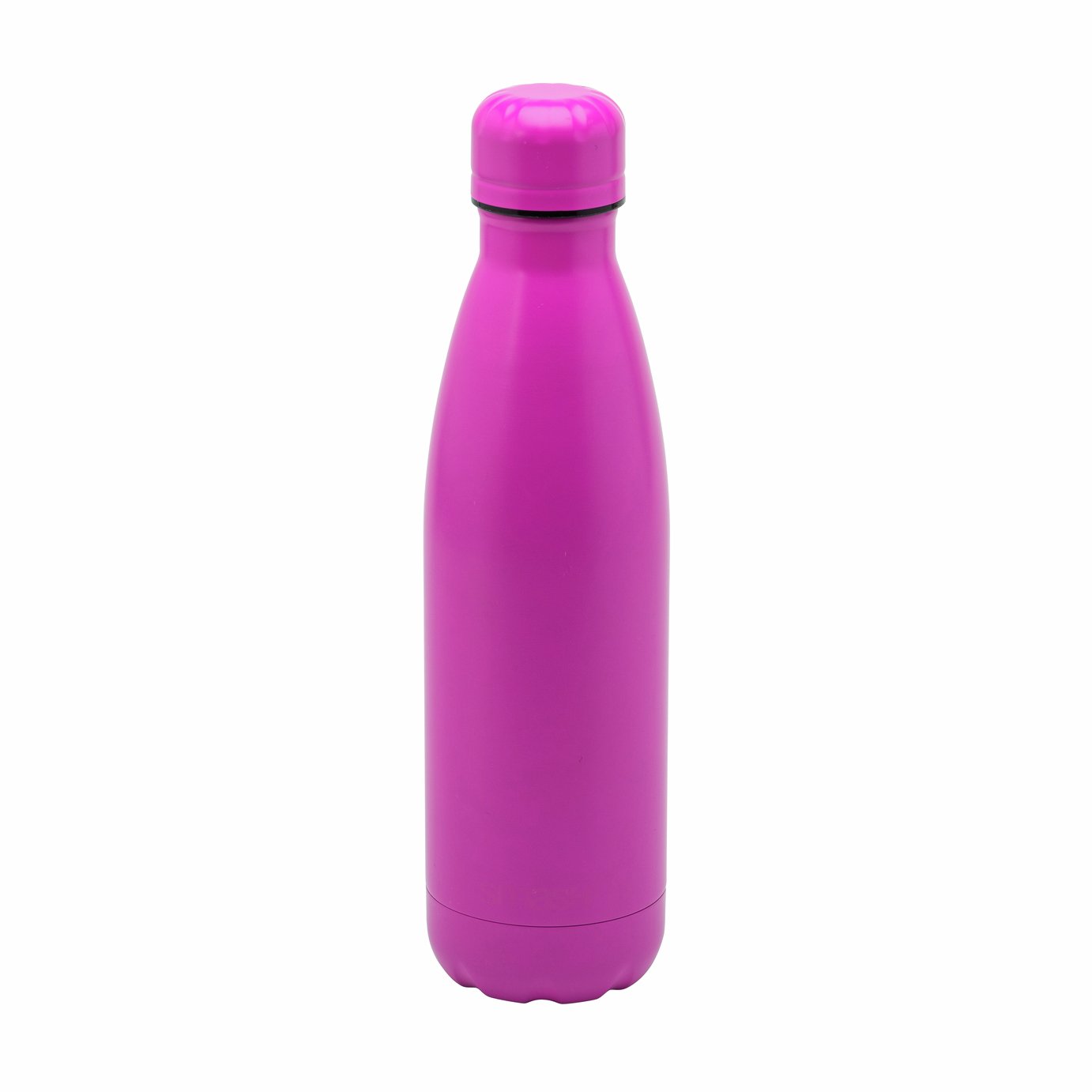 Smash Stainless Steel Pink Twin Wall Soda Bottle - 500ml