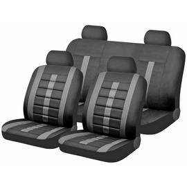 Lumbar Foam Support Car Seat Covers - Black