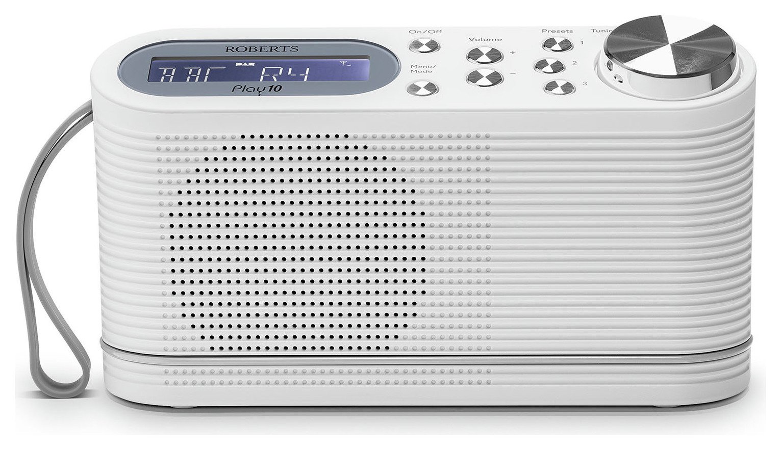 Roberts Play 10 Portable DAB/DAB+ Radio - White