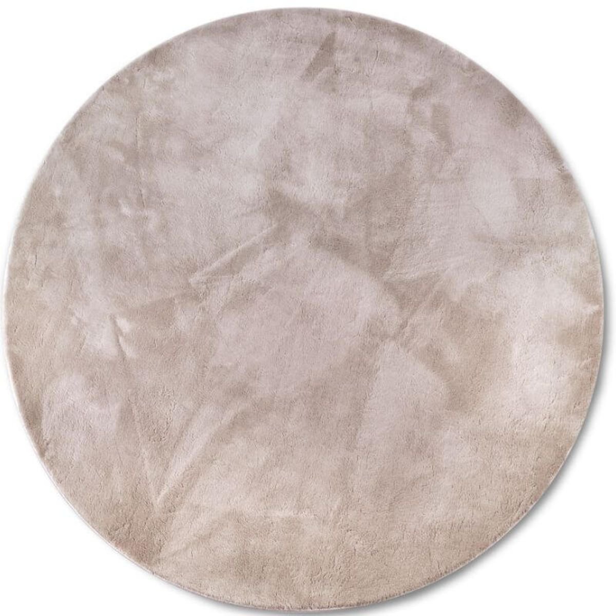 Villeroy & Boch Light Grey 1899 Leon Abstract Round Rug - 160cm