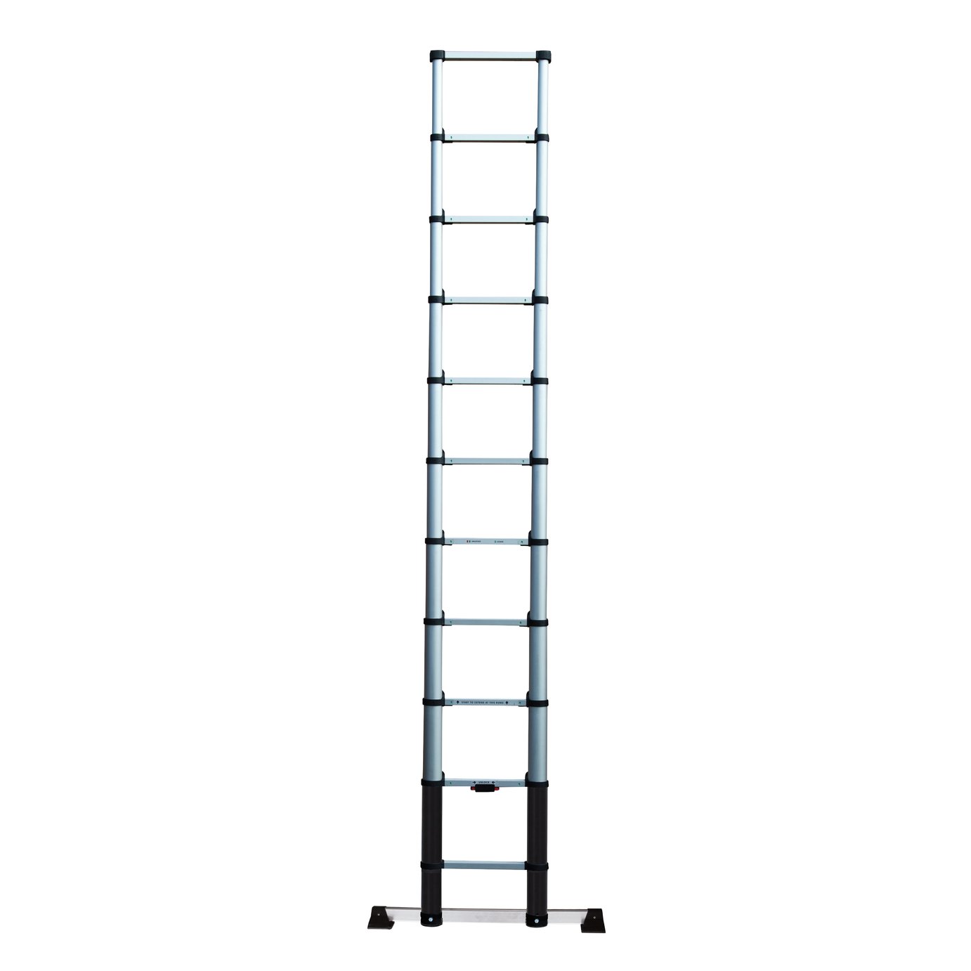 Werner 11 Tread Telescopic Extension Ladder