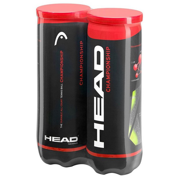 Strålende uddannelse slot Buy HEAD 6 Pack of Tennis Balls | Tennis | Argos