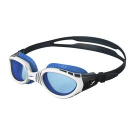 Speedo Adult Futura Biofuse Goggle - Grey/ White/ Blue