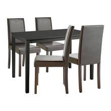 Buy Hygena Lido Glass Dining Table & 4 Chairs - Black at Argos.co.uk ...