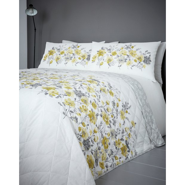 Buy Dreams N Drapes Gabriella Ochre Bedding Set Single Duvet