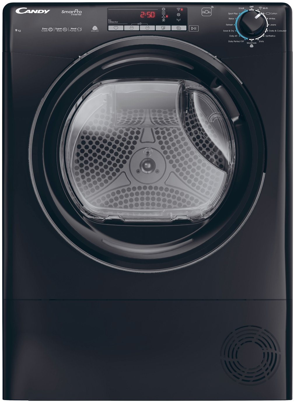 Candy CROEH9A3TBEB80/N 9KG Heat Pump Tumble Dryer - Black