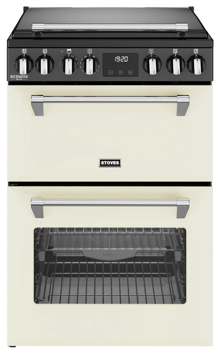 Stoves 60cm Double Oven Electric Range Cooker - Cream
