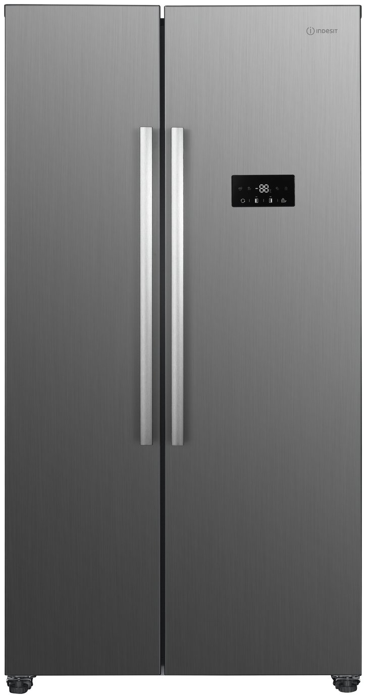 Indesit INGF 6441 XP4UK American Fridge Freezer - S/Steel