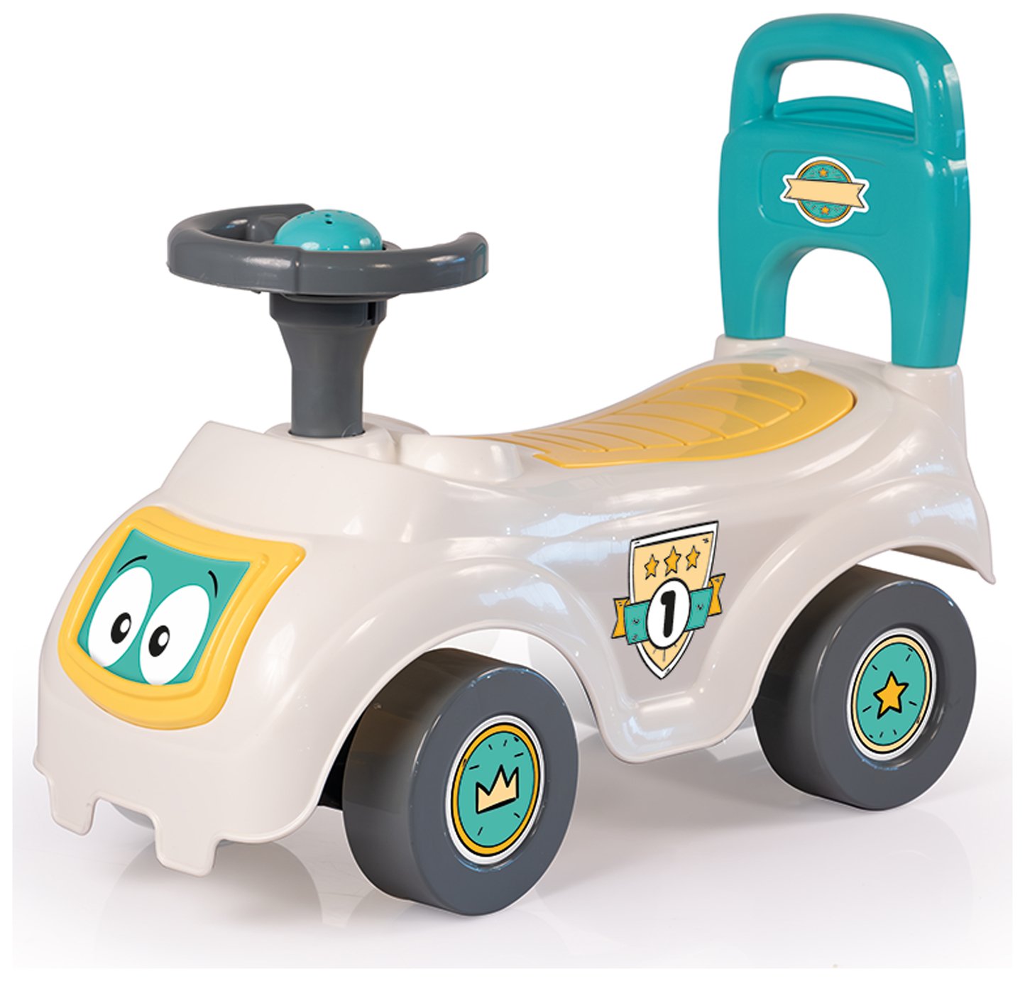 Dolu Foot To Floor Ride-On Car - White