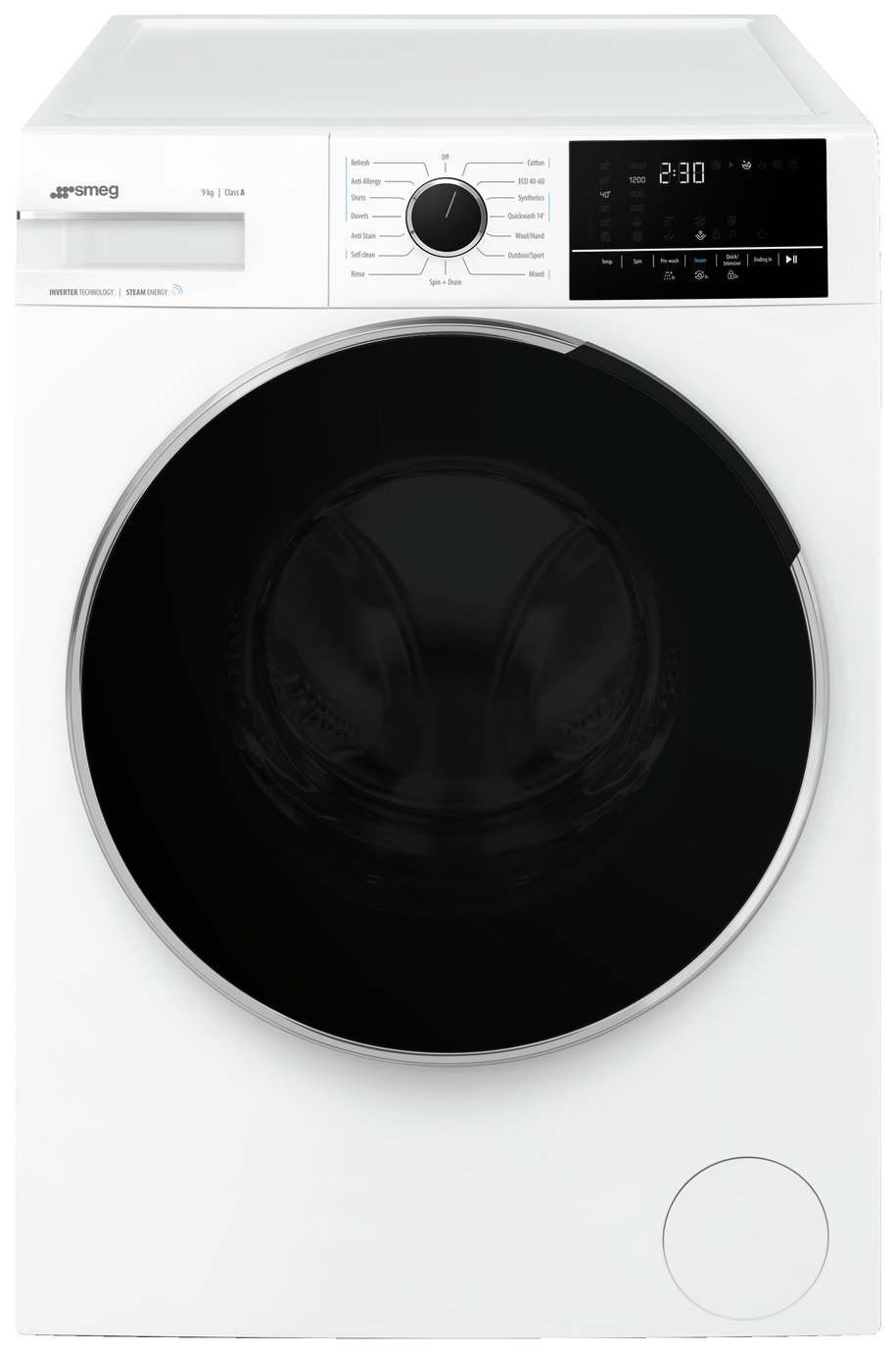 Smeg WNP96SEAUK1 9KG 1400 Spin Washing Machine - White