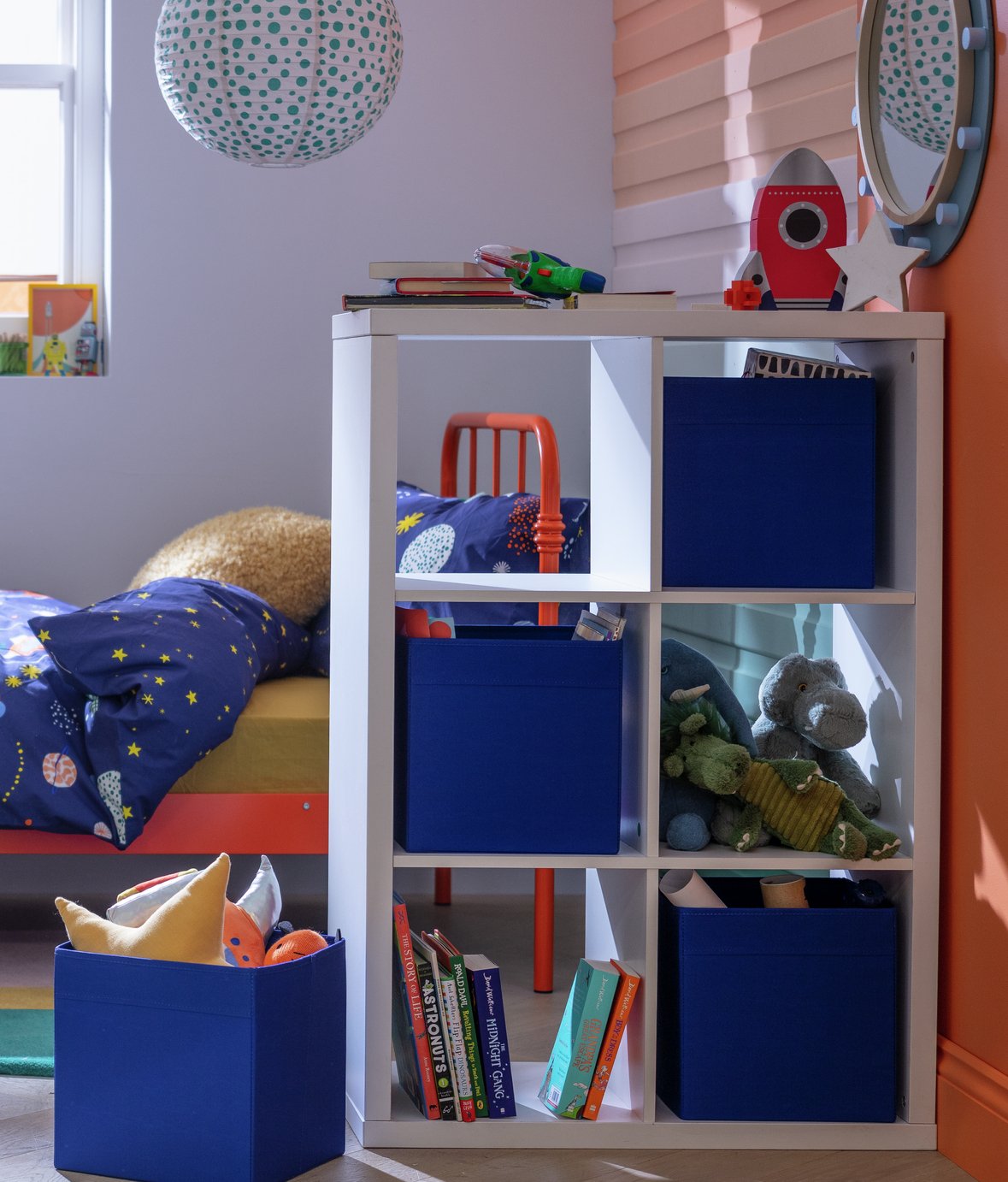 Habitat Set of 4 Kids Boxes - Blue