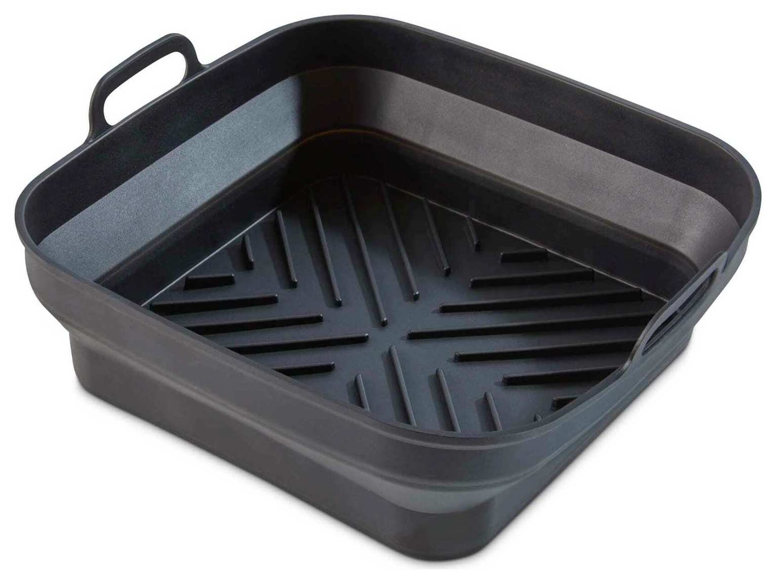 Tower Set of 2 Silicone Air Fryer Square Foldable Trays