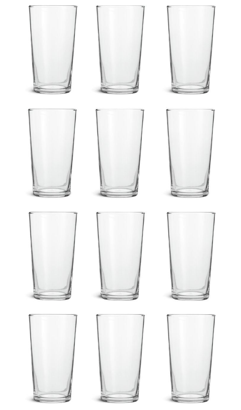  Home Essentials Set of 12 Pint Glasses