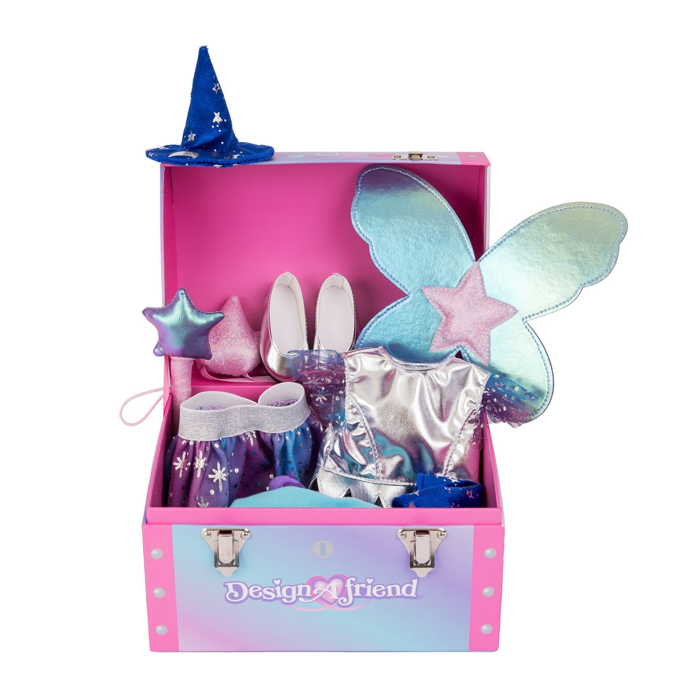 DesignAfriend 18 Inch Fancy Dress Doll Outfit Bumper Set 