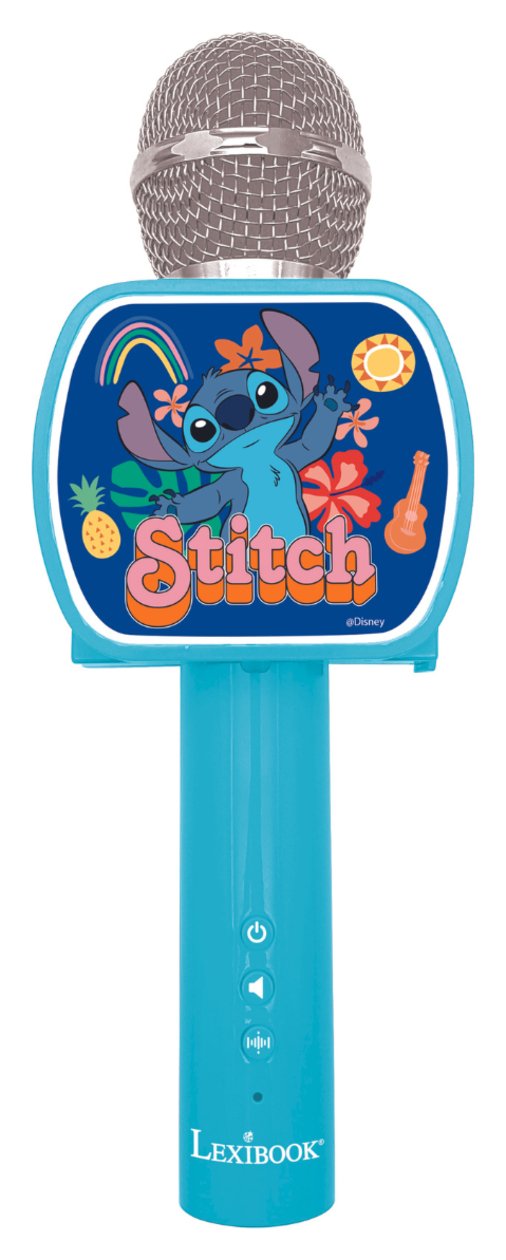 Disney Stitch Wireless Microphone - Blue