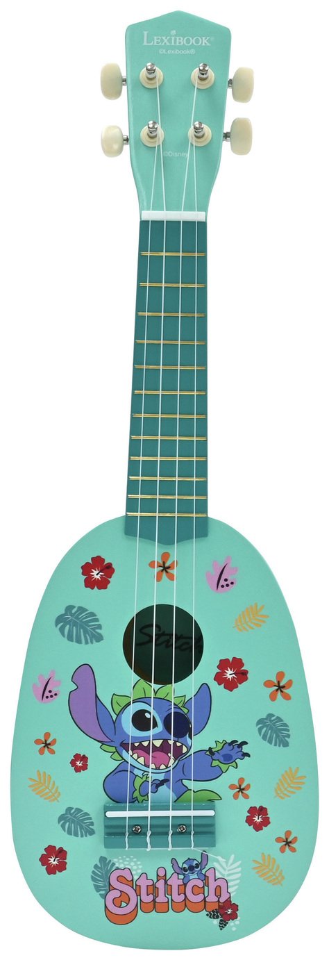 Disney Stitch 21-Inch Children's Ukulele - Blue