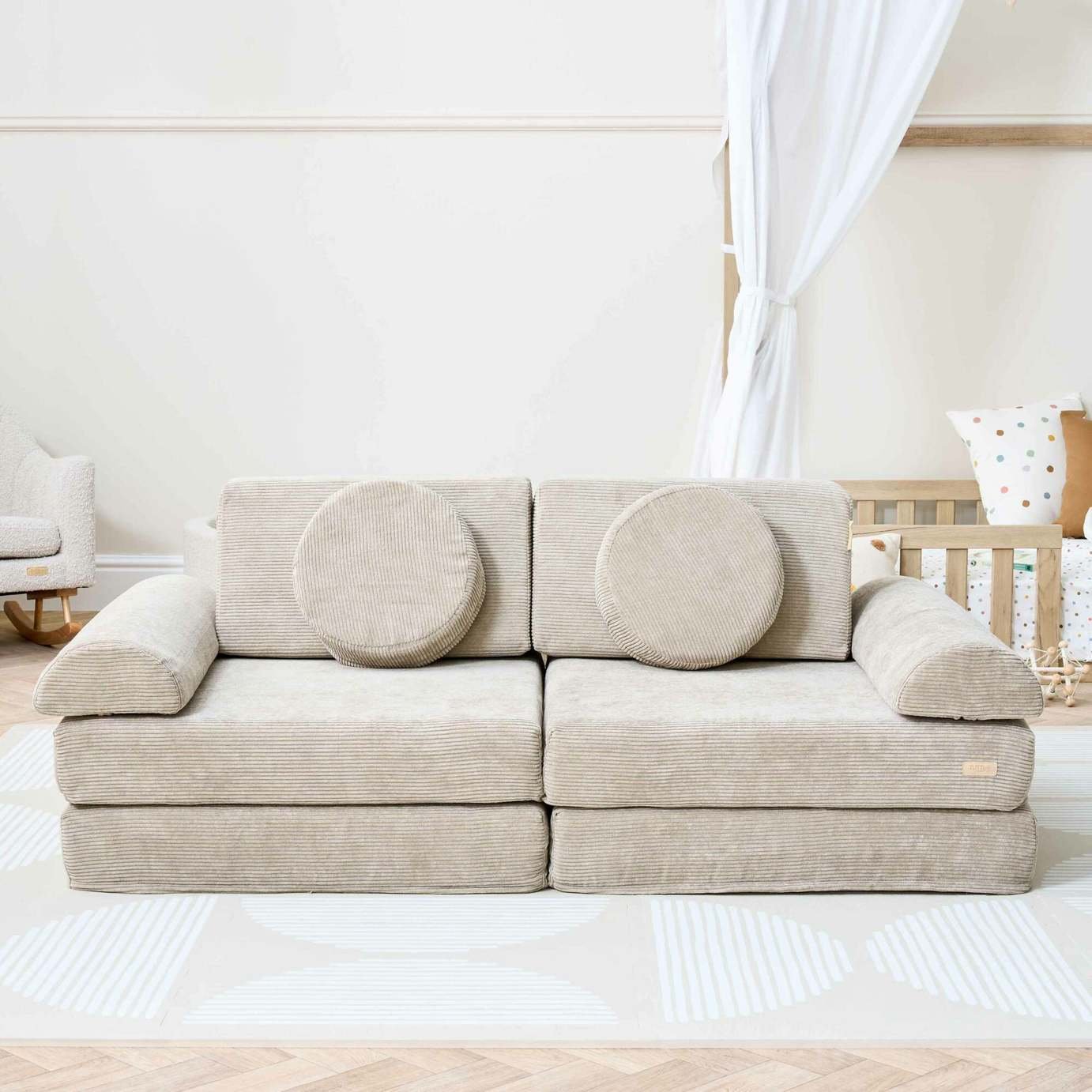 Tutti Bambini Montessori Play Sofa - Beige