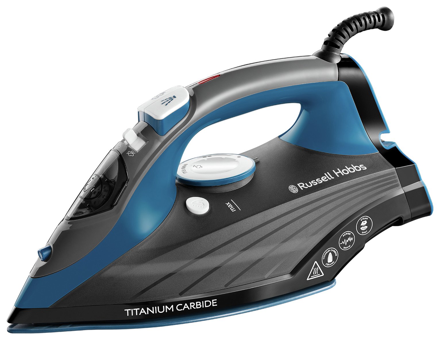 Russell Hobbs Titanium Carbide Steam Iron 27090