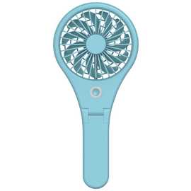 Bush Blue Handheld & Foldable Desk Fan - 4inch