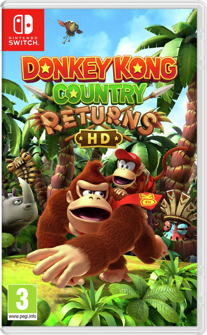 Donkey Kong Country Returns HD Nintendo Switch Game