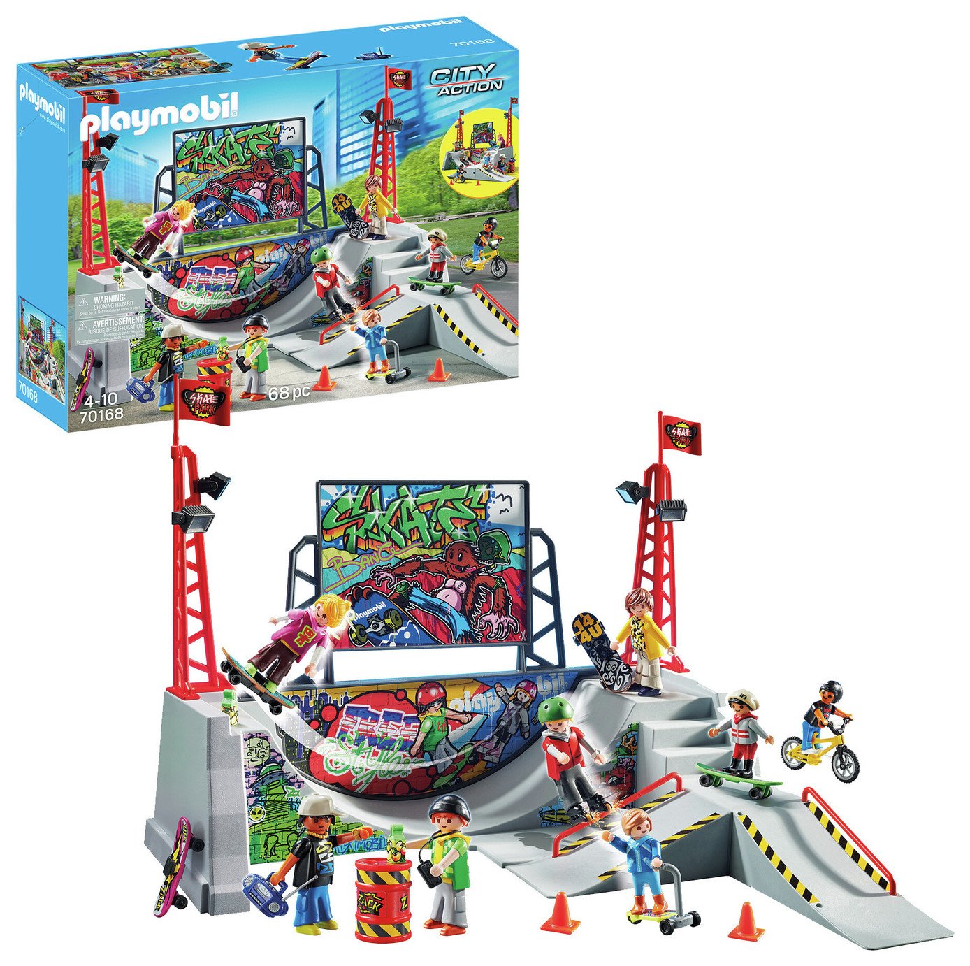 Playmobil 70168 City Action Skate Park