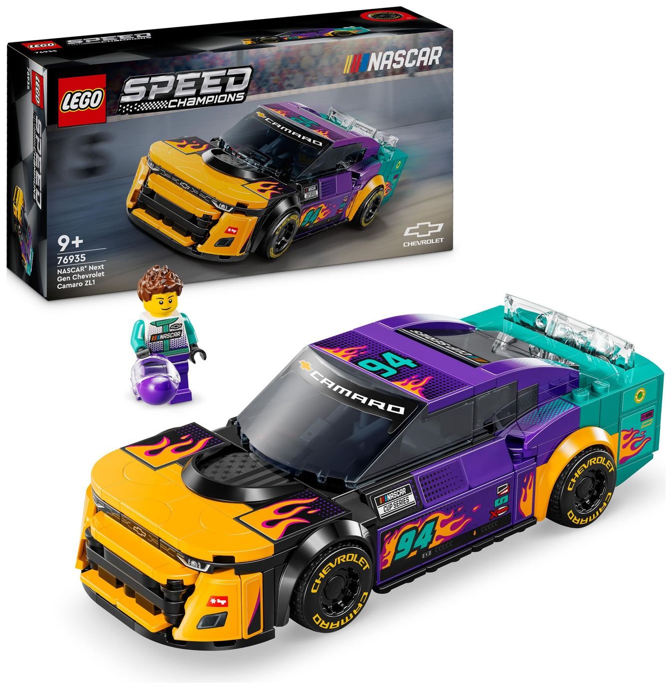 LEGO Speed Champions NASCAR Chevrolet Camaro ZL1 76935