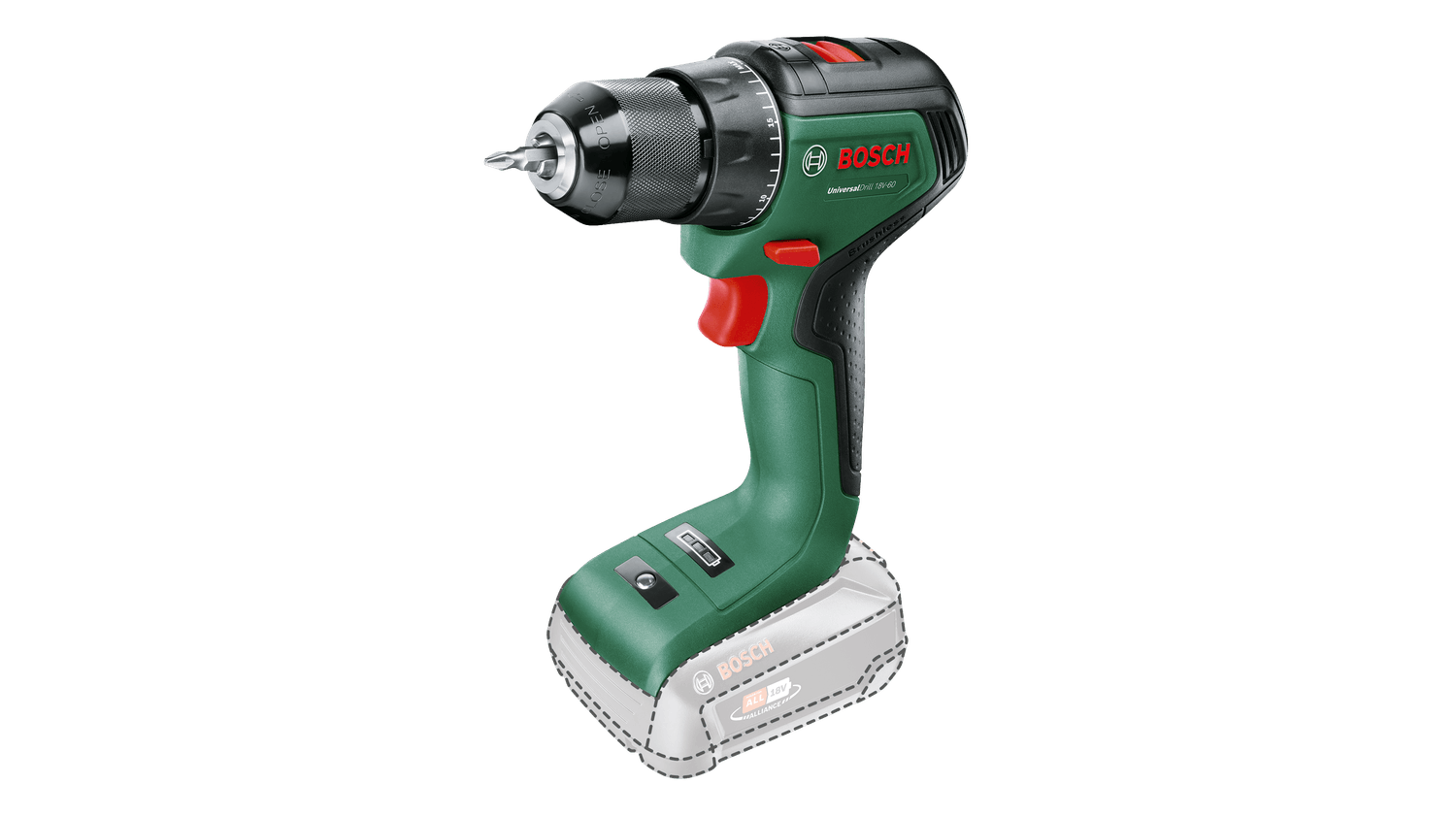 Bosch UniversalDrill 18V-60 Drill Driver