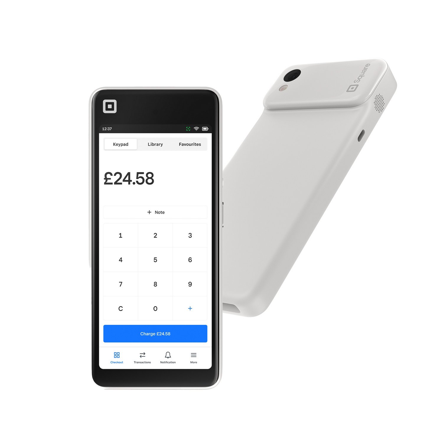 Square Handheld Card Reader & Portable Payment Machine