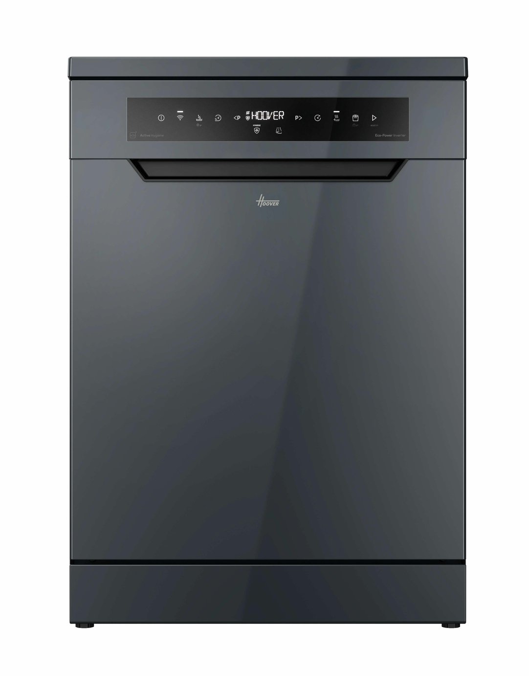 Hoover HF 4A4S3PSA 80 Full Size Dishwasher - Grey
