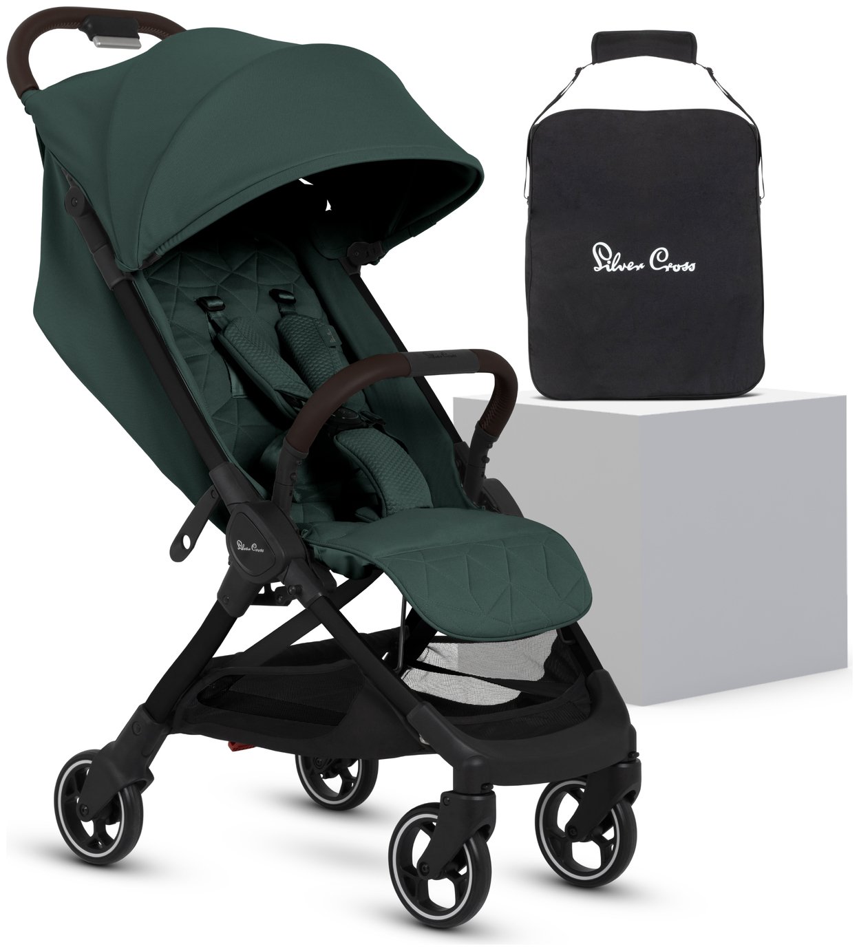 Silver Cross Clic 2 Stroller - Conifer