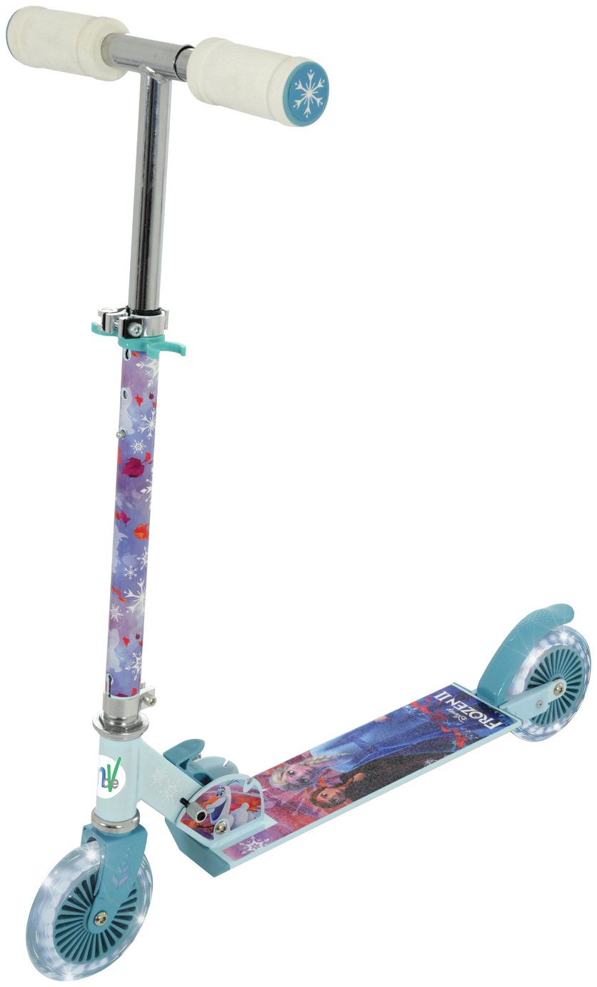 Frozen 2 Kids Light Up 2 Wheel Scooter