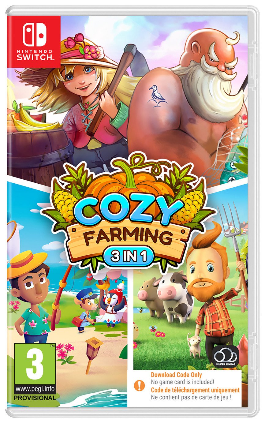 Cozy Farming 3-in-1 Nintendo Switch Game