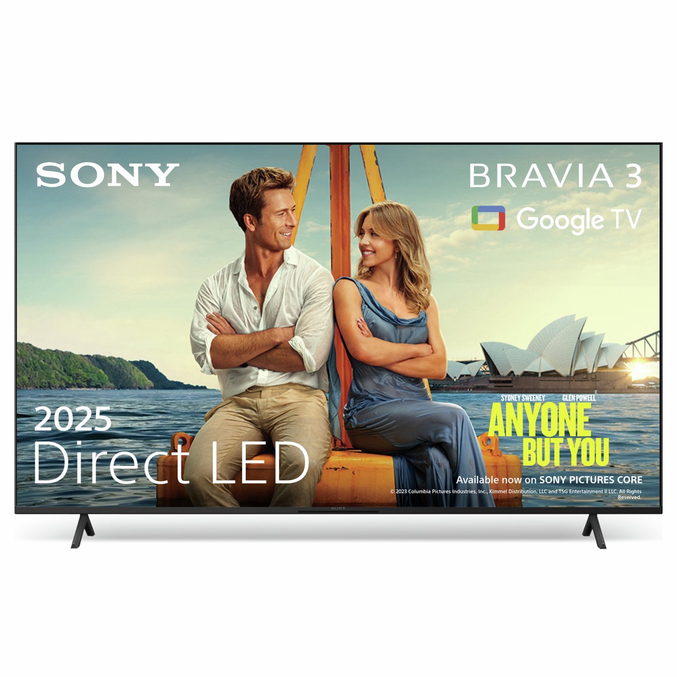 Sony Bravia 3 55inch K55S35BP LED HDR 4K Ultra HD Google TV