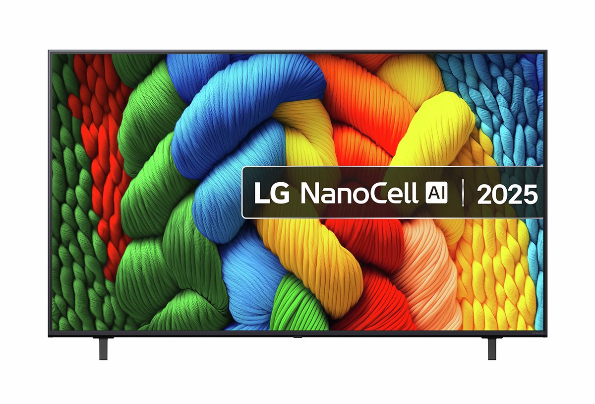 LG 65 Inch 65NANO80A6B Smart 4K UHD HDR NanoCell TV