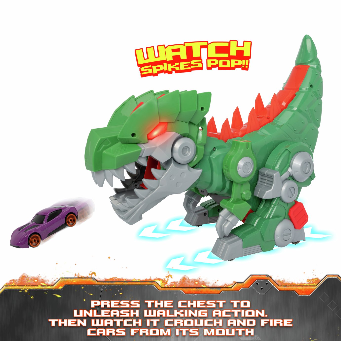 Teamsterz Robo Wreckerz Mega Rex Toy Car