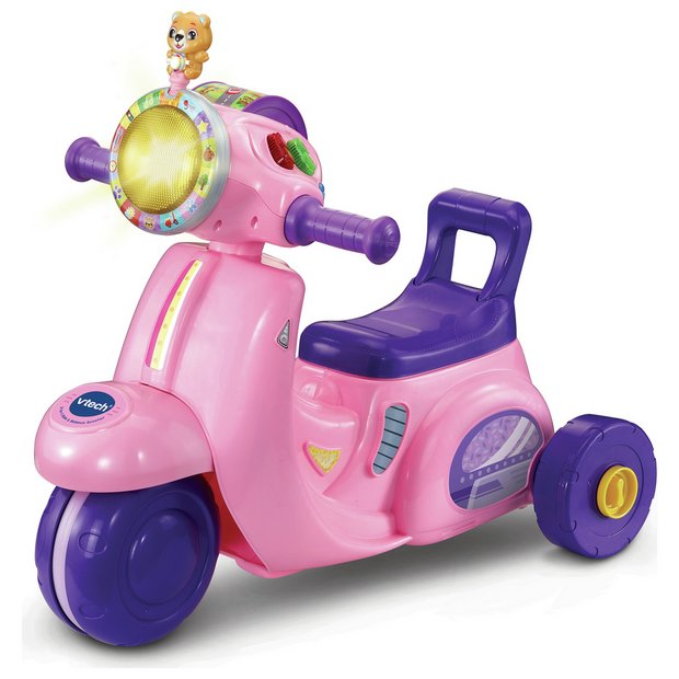 Buy Vtech 2 in 1 Ride Balance Scooter Pink Ride ons Argos