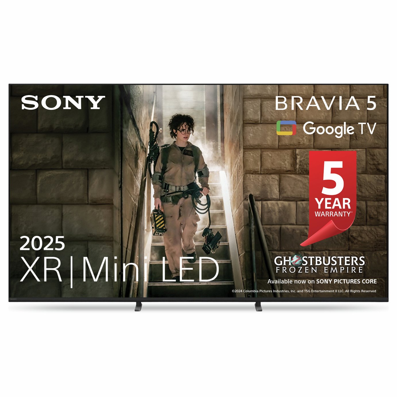 Sony Bravia 5 55inch K55XR5 XR Mini LED HDR 4K UHD Google TV