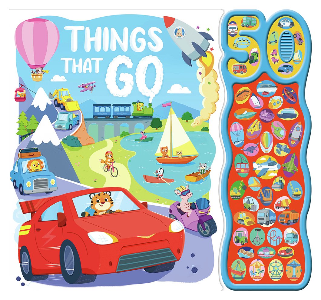 Igloo Books Things That Go 50 Sounds Kids Picture Book