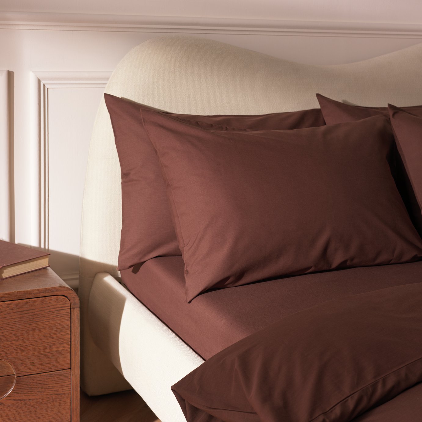 Habitat Cotton Rich 180 TC Standard Pillowcase Pair