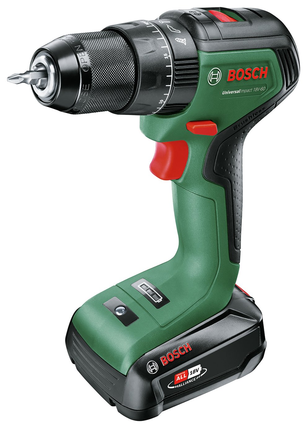 Bosch UniversalImpact 18V-60 Cordless Drill