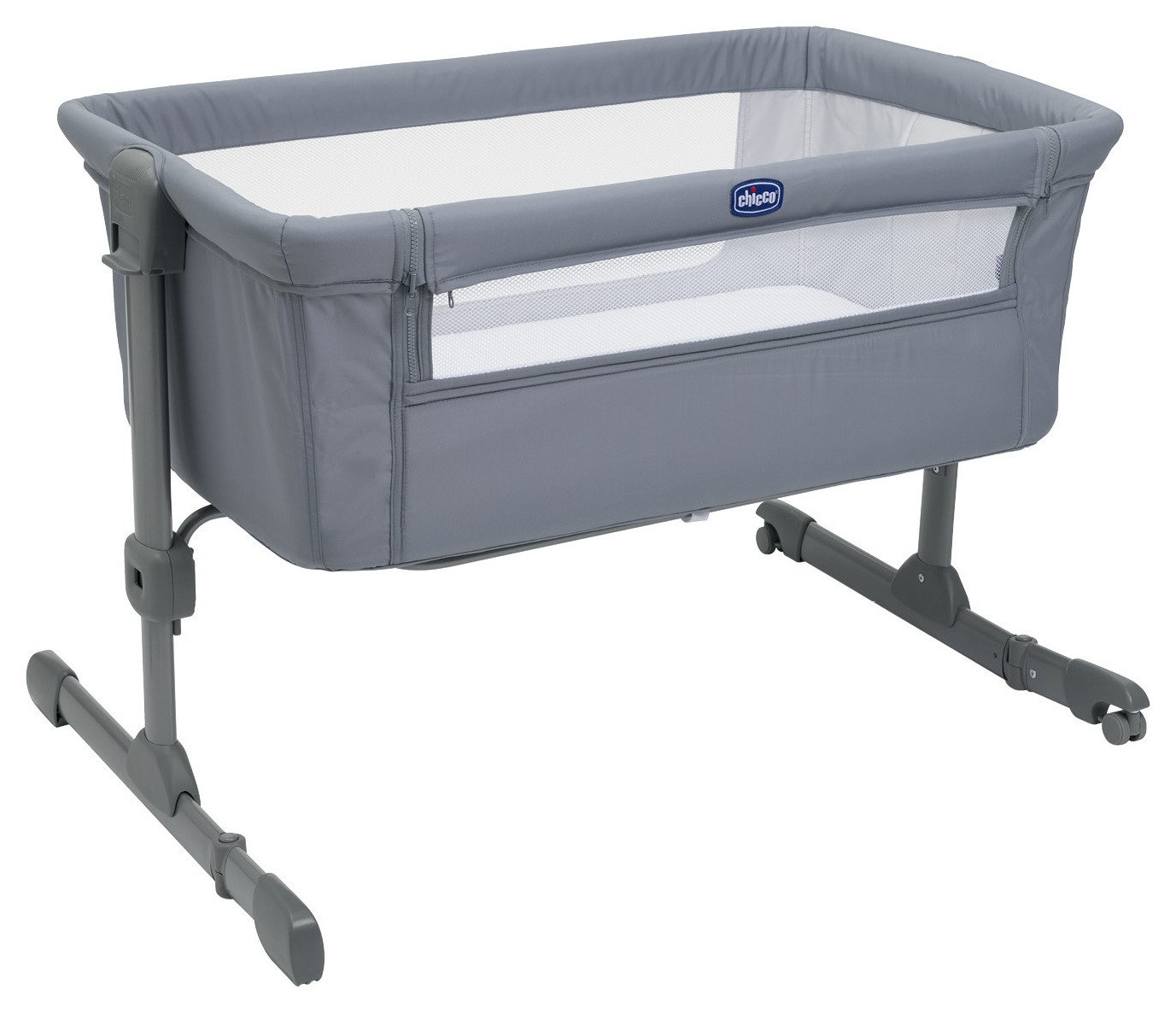 Chicco Next2Me Essential Bedside Crib - Stone
