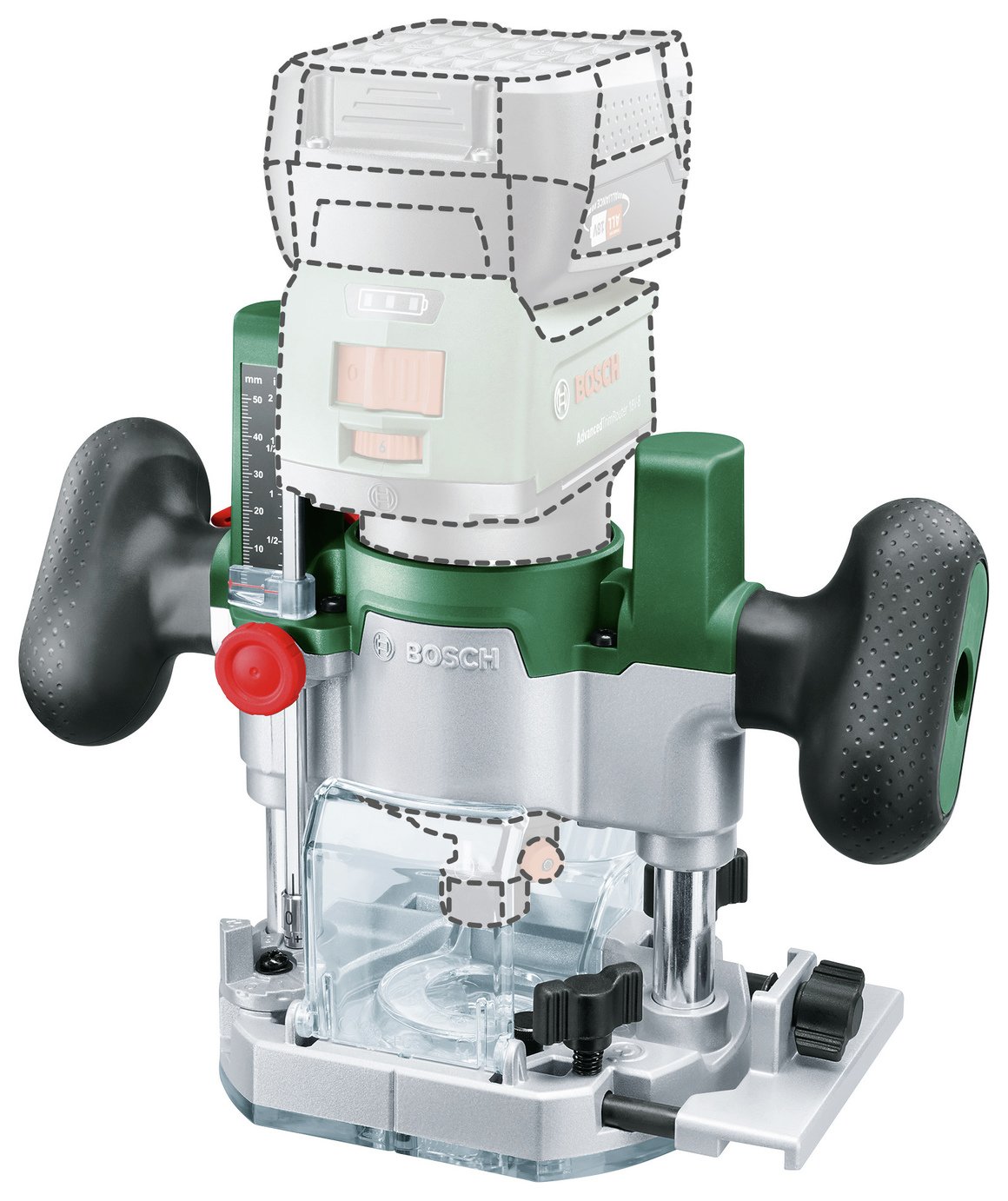 Bosch AdvancedTrimRouter 18V-8 Router Combination Set