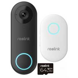 Reolink 2K+ Video Doorbell Chime with 64GB SD Card