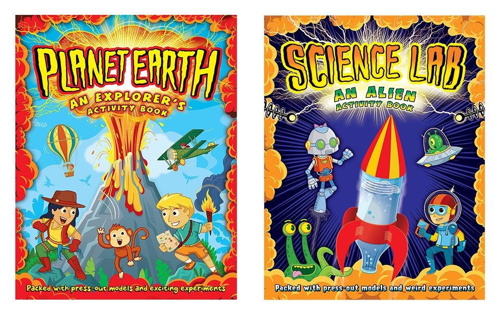 Igloo Books Science Activity Kids Book Set