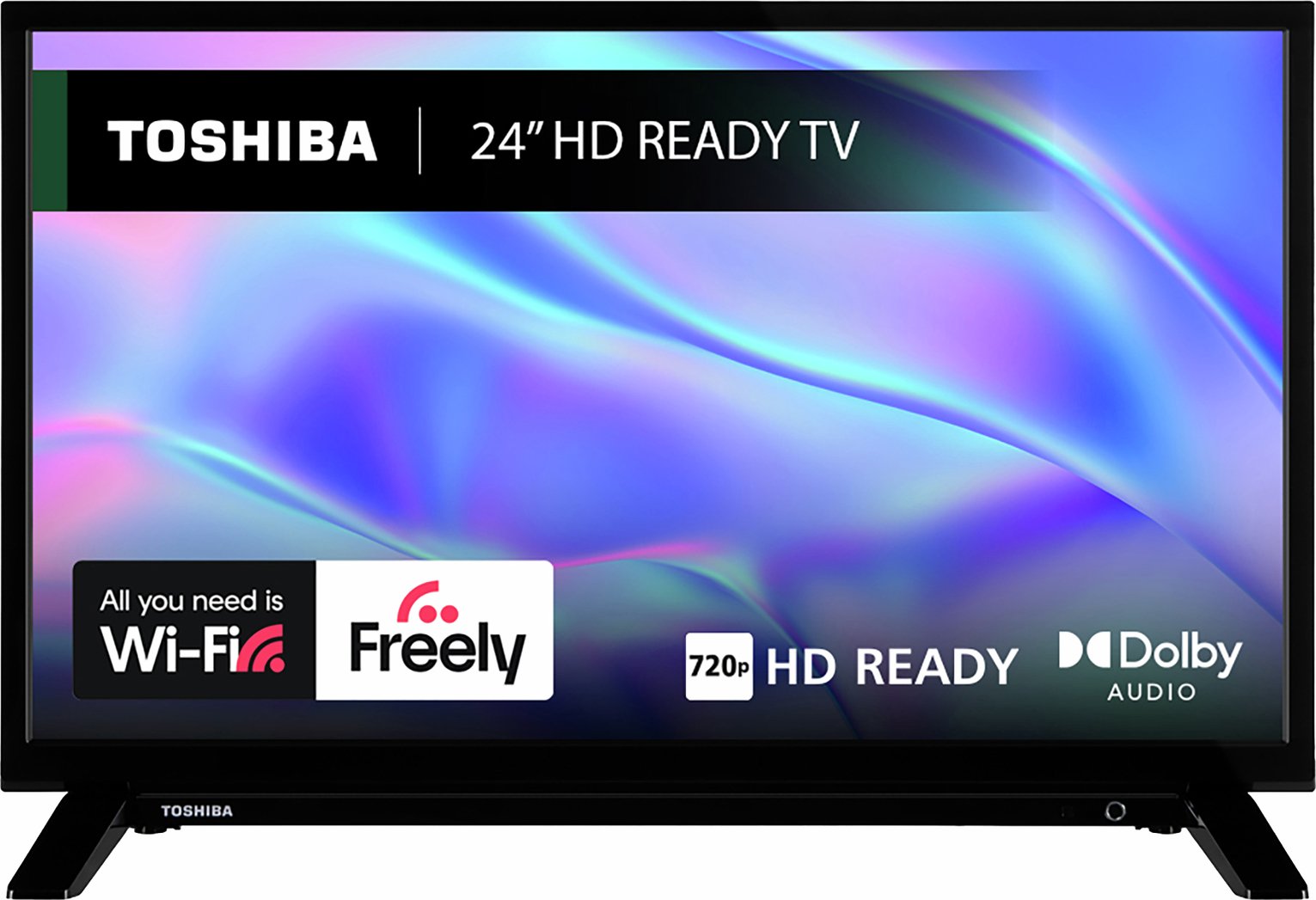 Toshiba 24 Inch 24WV2553DB Smart HD Ready HDR DLED Freely TV