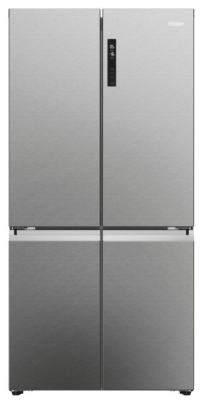 Haier HCR5919ENMP American Fridge Freezer - Stainless Steel