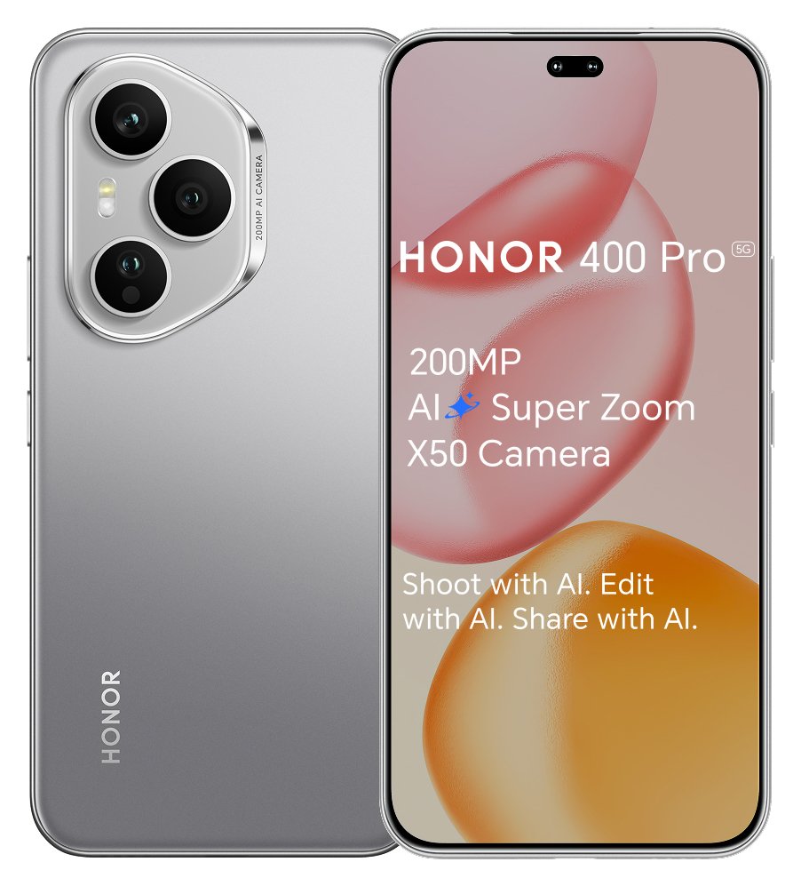 SIM Free HONOR 400 Pro 5G 512GB AI Mobile Phone - Grey