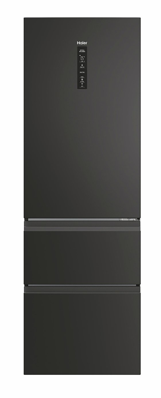 Haier HTW3618ENPB Fridge Freezer - Black
